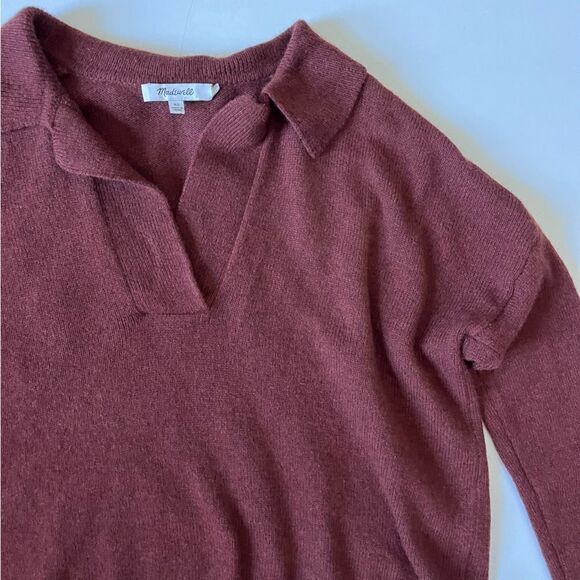 Madewell Davie Polo Sweater XS - Picture 9 of 10
